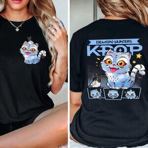 Demon Hunter Kpop Tiger shirt, Derpy the Tiger And Bird Demon Shirt